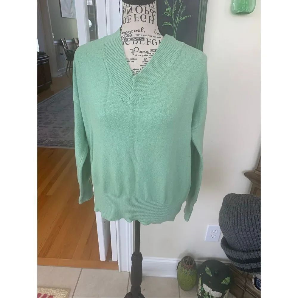 Philosophy Mint Green Sweater